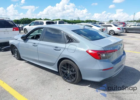 2024 Honda Civic Sport из США, поврежденный, VIN 2HGFE2F58RH567092